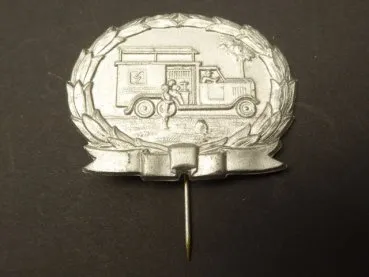 Conference badge - needle, news troop