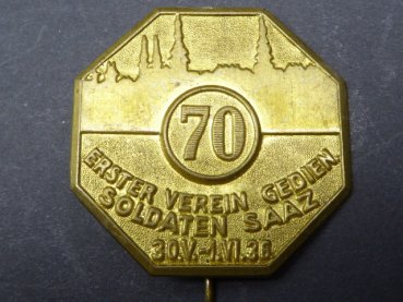 Badge - First association Gedien Soldiers Saaz 1936