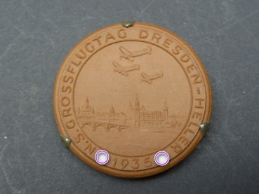 Medal - NS Great Flight Day Dresden-Heller 1935