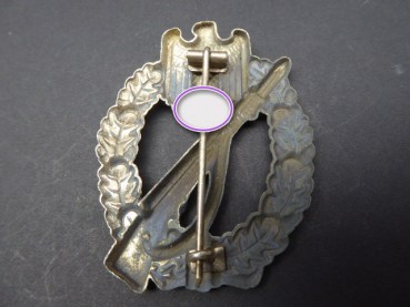ISA Infantry - assault badge in silver