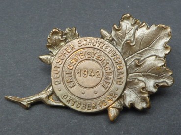 Badge - German shooting association district championships 1942