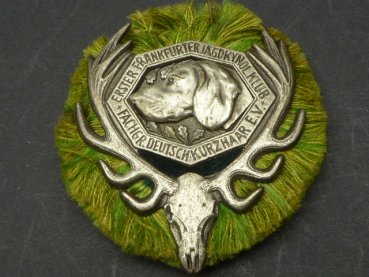 Badge - First Frankfurt Jagdkynol. Club - German Section - Shorthaired Pointer E.V.