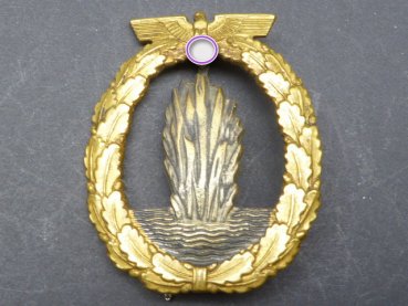 Preview: Minesweeper - badge, non-ferrous metal manufacturer Assmann