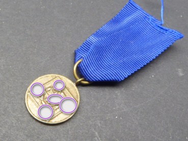 Preview: Miniature SS service award for 8 years on the ribbon
