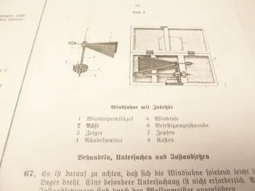 Army / Air Force service regulation HDv - weather service device + anti-aircraft recording and evaluation devices.