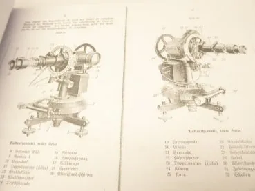 Army / Air Force service regulation HDv - weather service device + anti-aircraft recording and evaluation devices.