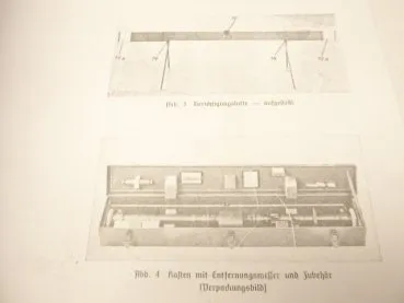 Air Force service regulation HDv - Entvernungsmesser II, Em 1.25 R + Em 1.5 R + Em 4m R34 + R36.