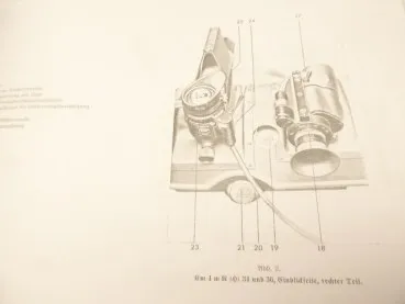 Air Force service regulation HDv - Entvernungsmesser II, Em 1.25 R + Em 1.5 R + Em 4m R34 + R36.