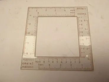 WH Kartenwinkelmesser - Satz mit Hersteller cme