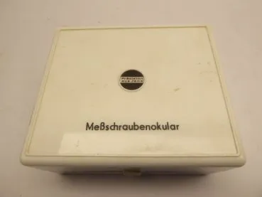 Micrometer eyepiece K 15x Carl Zeiss Jena DDR measurement technology in a case