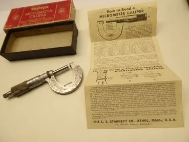 Starrett Micrometer Caliper 230 in the box