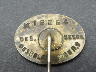 Badge / Needle FMSS - Supporting members of the SS, manufacturer Deschler
