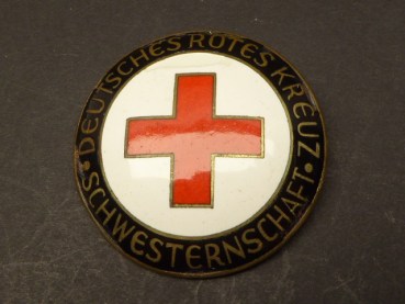 Large badge / brooch DRK - German Red Cross sisterhood