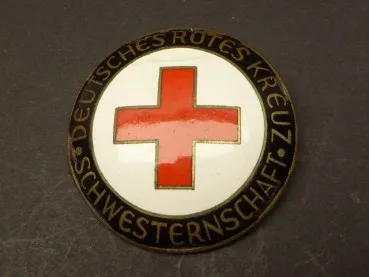 Großes Abzeichen / Brosche DRK - Deutsches Rotes Kreuz Schwesternschaft