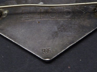 Abzeichen - Agnes Schwesternverband in 935er Silber