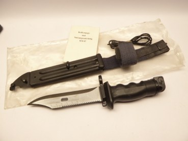 NVA paratrooper combat knife KM87 - matching numbers - complete