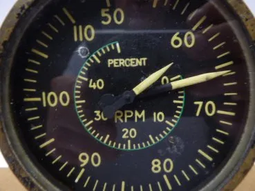 USA - tachometer - jet engine - type E34