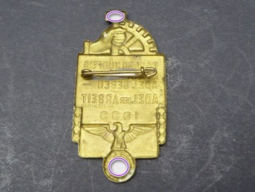 Badge - DAF Adel der Arbeit 1933