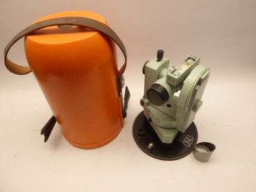 Russian theodolite from 1991 in box