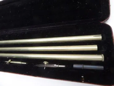 Riefler, Nesselwang & Munich - drawing tools in a case