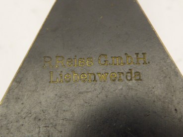 Angle prism with manufacturer R. Reiss GmbH Liebenwerda