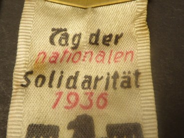 Three badges - 2x February 1934 + Day of National Solidarity 1936 Gau Düsseldorf