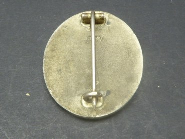 VWA - Wound Badge 1939 in silver with manufacturer 107 (Carl Wild Hamburg)