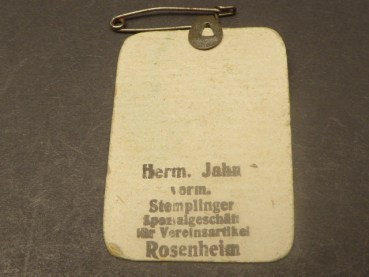 Abzeichen - 11. Gaufest des Chiemgaualpen - Verbandes Schleching 1937