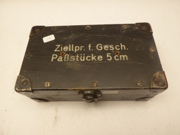 Kiste - Ziellpr. f. Gesch. Paßstücke 5 cm