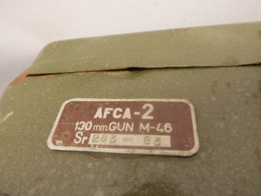 Artillerie Feuerkontrollgerät / Feuerleitgerät AFCA - 2 130 mm Gun M-46 mit Zubehör im Koffer