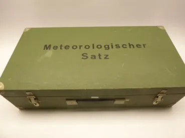 NVA - Meteorologischer Satz mit Zubehör im Kasten