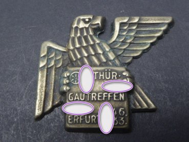 Conference badge - Thuringian Gautreffen Erfurt 1933