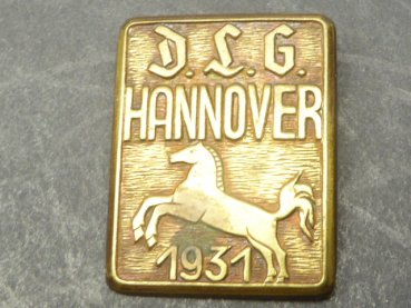 Abzeichen - D.L.G. Hannover 1931