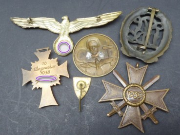 Lot medals + badges