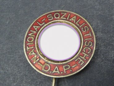NSDAP party badge on needle