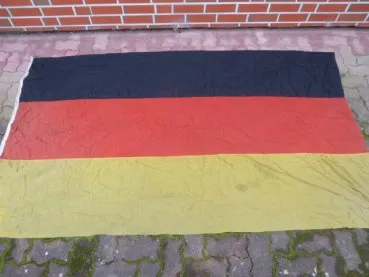 Frühe BRD Fahne / Flagge mit Hersteller