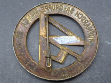 Badge - Aufmarsch SA Gruppe Hansa 1936 Hamburg Schwerin
