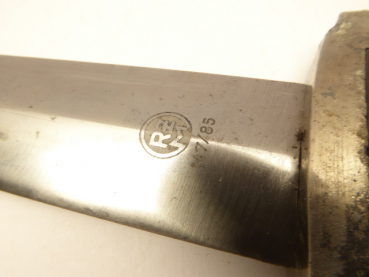 SA dagger with manufacturer RZM M 7/85 Arthur Evertz