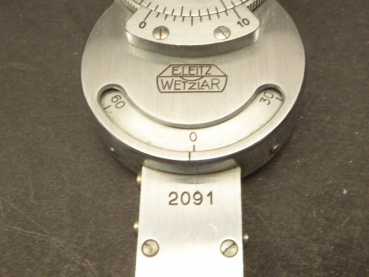 Leitz - Brace-Kohler compensator plate with 1/10 wave plate for polarization microscopy