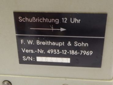 F. W. Breithaupt & Sohn - Militärisches Libellenprüfgerät Vers. Nr. 4933-12-186-7969