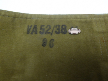 Kidney belt for SS members of the motorcycle squadron - manufacturer Pekagummi Berlin