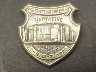 Badge - Keglerverband Bautzen e.V. - Consecration 1927