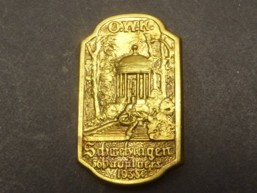 Badge - O.W.K. Schwetzingen 1938