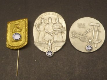 3 badges - May 1, 1933/1935/1936