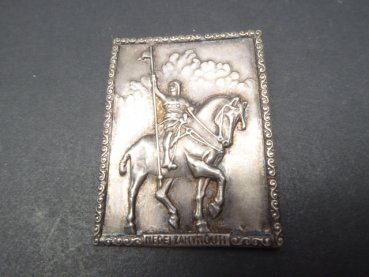 Badge Czech Republic 900 silver - equestrian image of St. Wenceslas