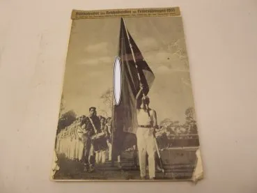 Calendar - picture calendar of the Reichsbund for physical exercises 1935