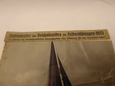 Kalender - Bildkalender des Reichsbundes für Leibesübungen 1935