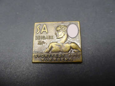 Badge - SA Brigade Mainfranken Sportfest 1933 Nuremberg