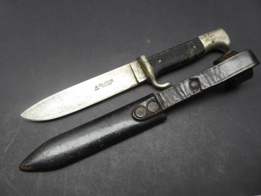 Hitler Youth Knife with double manufacturer RZM M7 / 112 Carl Wüsthof Gladiatorwerk, Solingen