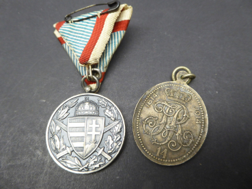 Bavaria - Lot medal + badge + identification tag from one person